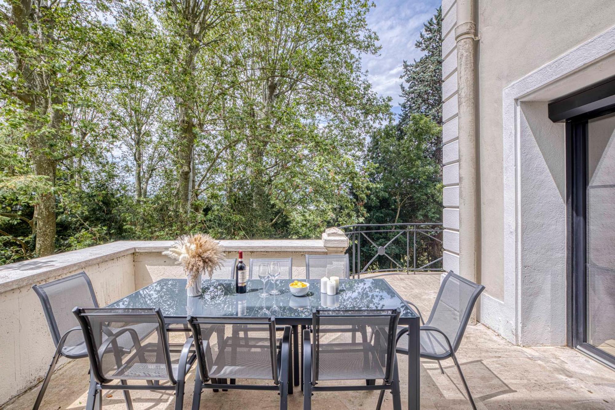 1 - Grand Appartement Spacieux Dans Un Chateau Du 17Eme Siecle, A 15Min De Lyon Vourles Exteriör bild