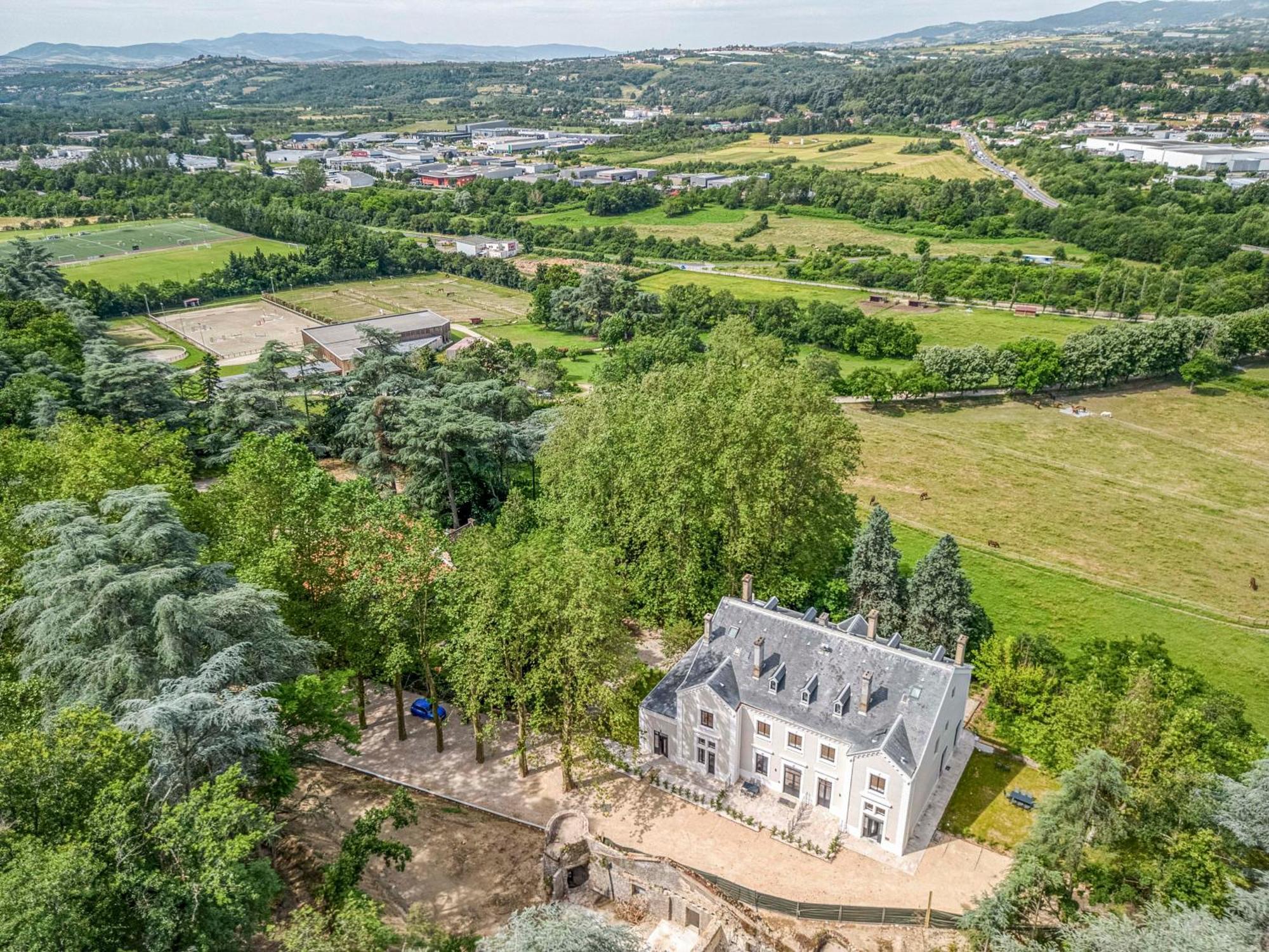 1 - Grand Appartement Spacieux Dans Un Chateau Du 17Eme Siecle, A 15Min De Lyon Vourles Exteriör bild